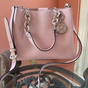 Pastel Pink Chained MK Bag